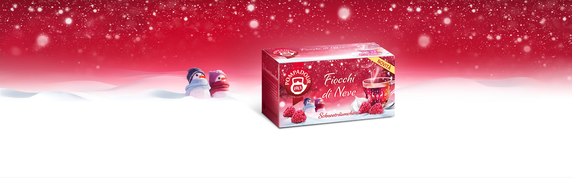 Finoccio Tea Infuso Fiocchi di Neve Pompadour