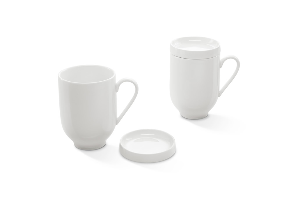 2 Mug Matteo Thun con Coperchio