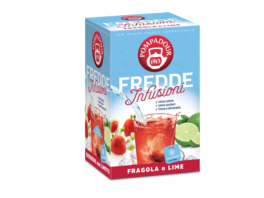Fredde Infusioni <br />Fragola Lime