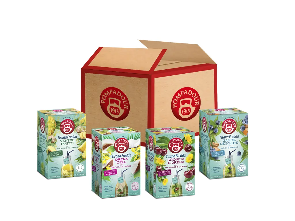 Fresco Benessere <br>(4 tisane fredde)