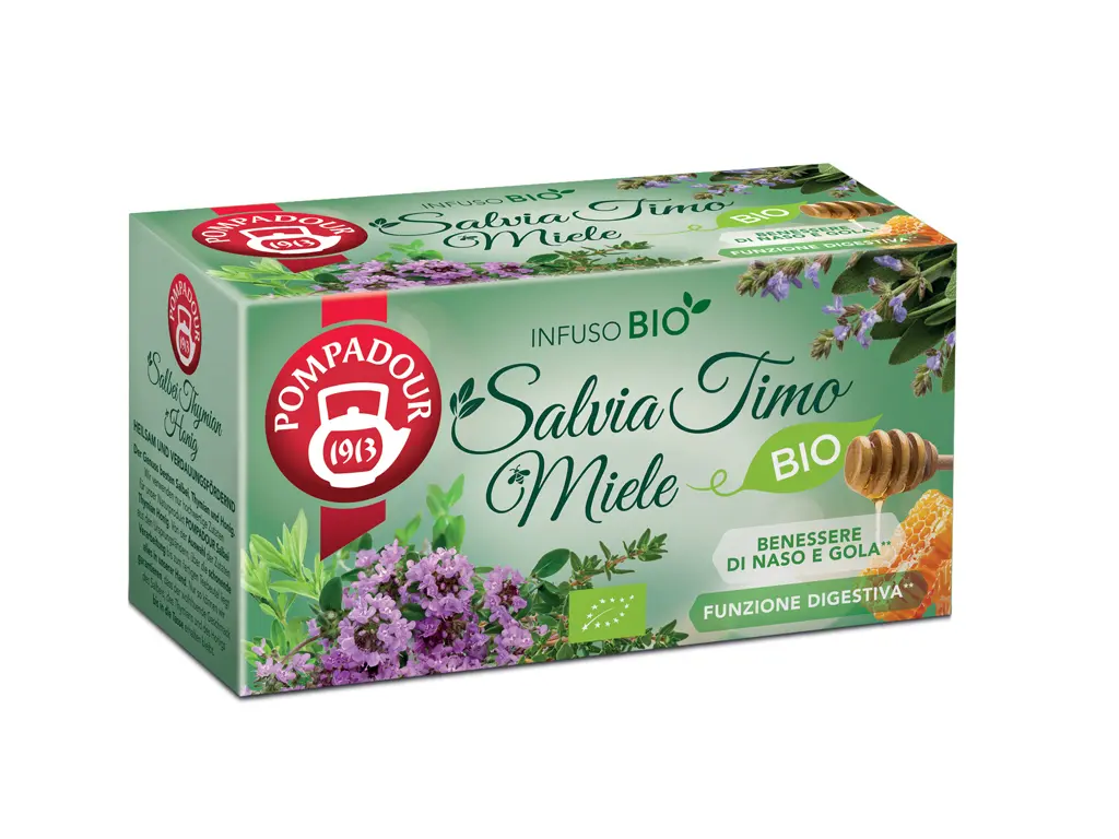 Infuso Salvia Timo Miele BIO